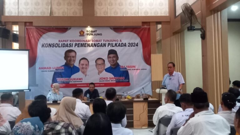 Relawan Sobat Tunjung Targetkan 10 Ribu Suara untuk Yoyok-Joss di Pilwakot Semarang