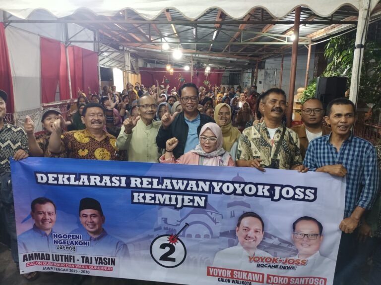 Dapat Dukungan dari Warga Kemijen, Yoyok-Joss Komitmen Tingkatkan SDM Unggul dan Pelayanan Kesehatan