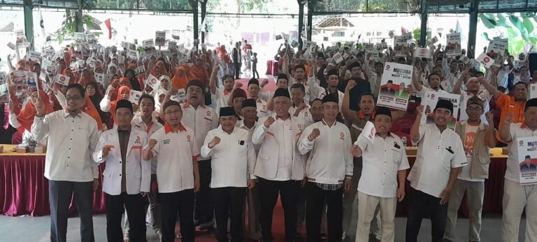 Hadir di Pemenangan PKS, Ngesti Nugraha Diteriaki “Lanjutkan…!”
