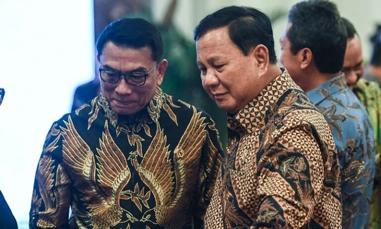 Moeldoko Bicara Nasibnya Bergantung pada Prabowo