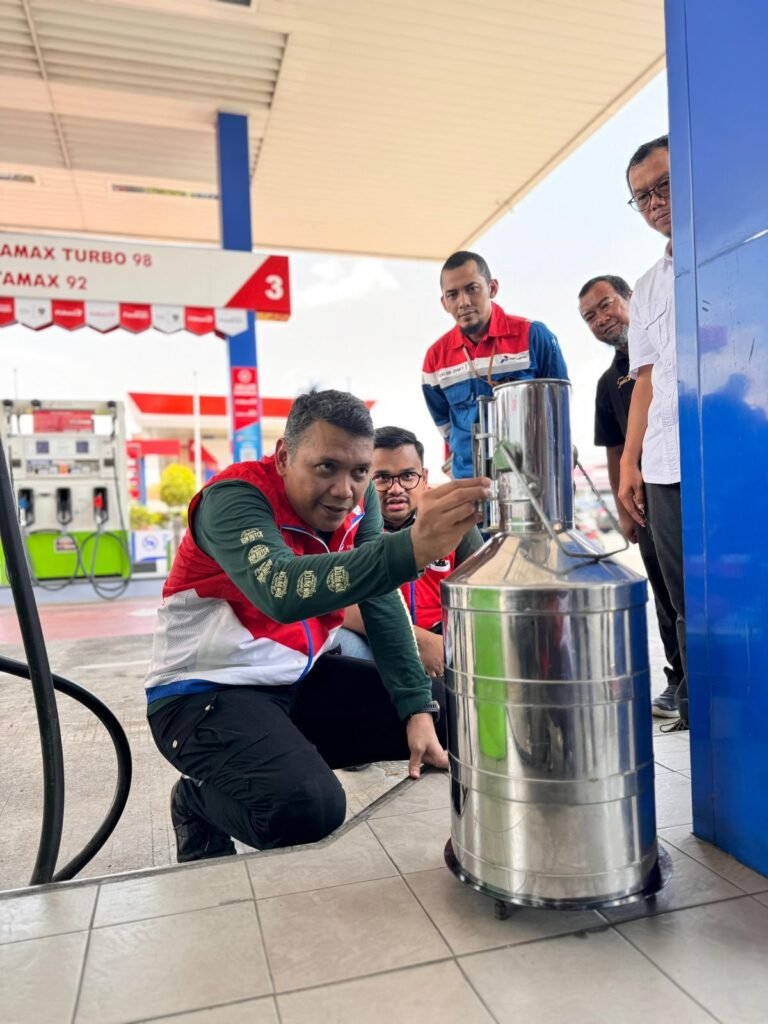 Cek Tera SPBU, VP Retail Fuel Sales Sisir Jalur Selatan Jateng