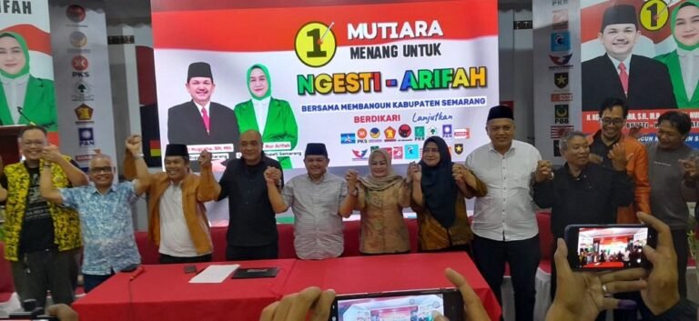 Bukan Lawan Kotak Kosong, Ngesti-Arifah Unggul Mutlak 80,4 Persen