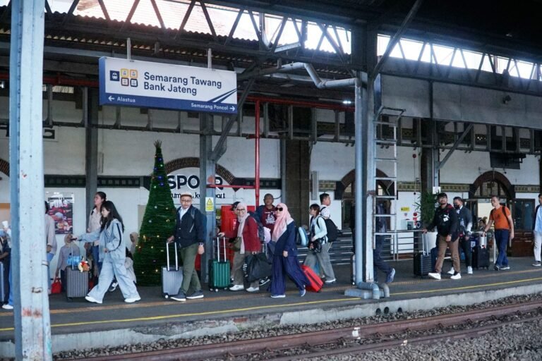 Masuk Masa Angkutan Nataru, Daop 4 Semarang Berangkatkan 17.131 Penumpang