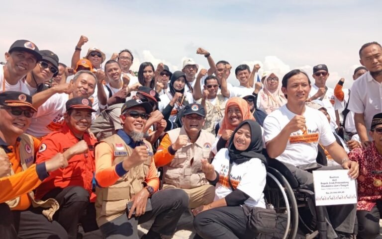 Ahmad Luthfi Hadiri Jambore Relawan Disabilitas di Sragen 