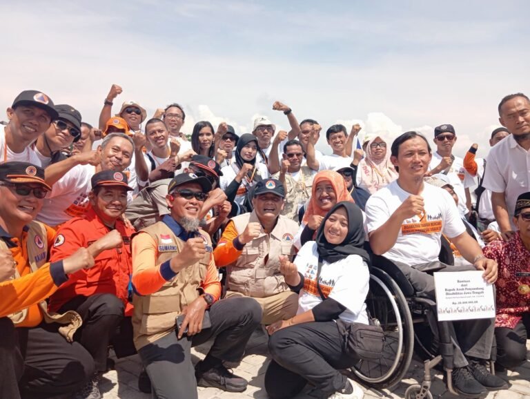 Relawan Disabilitas Siap Bantu Penanggulangan Bencana