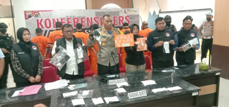 Polresta Surakarta Ungkap 57,71 Gram Sabu, Amankan 13 Tersangka