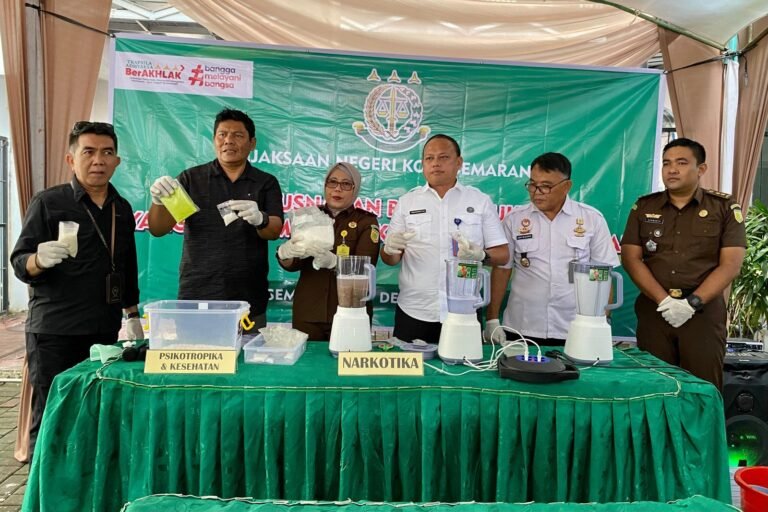 Kejari Kota Semarang Musnahkan Ribuan Barang Bukti Tindak Pidana Umum