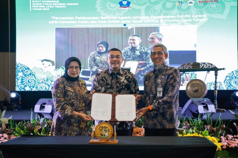 Pemprov Jateng Selesaikan Konflik Agraria 18.015 Bidang Tanah