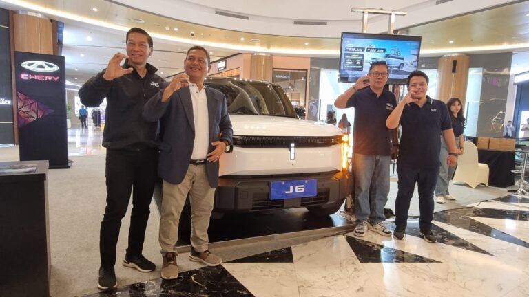 SUV Listrik Chery J6 Siap Mengaspal di Semarang