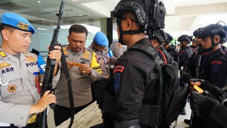 Polda Jateng Lakukan Pemeriksaan Anggota Pemegang Senjata Api