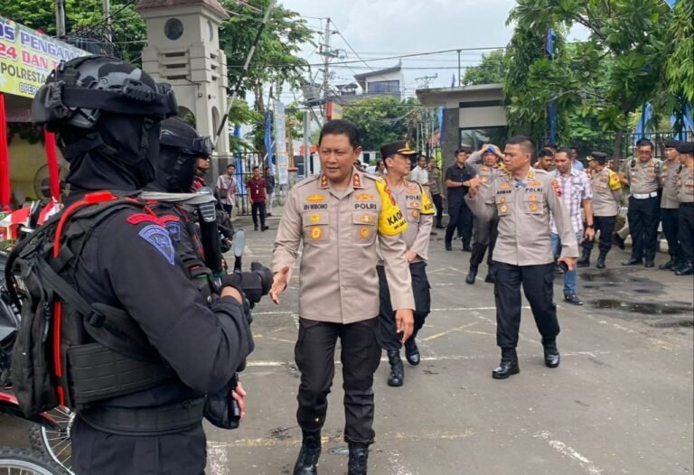 Polda Jateng Bersama Jajaran Lakukan Cek Pengamanan Natal