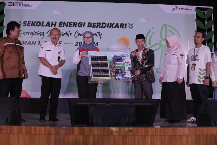 Pertamina Edukasi Energi Bersih di Sekolah Energi Berdikari SMAN 1 Maos