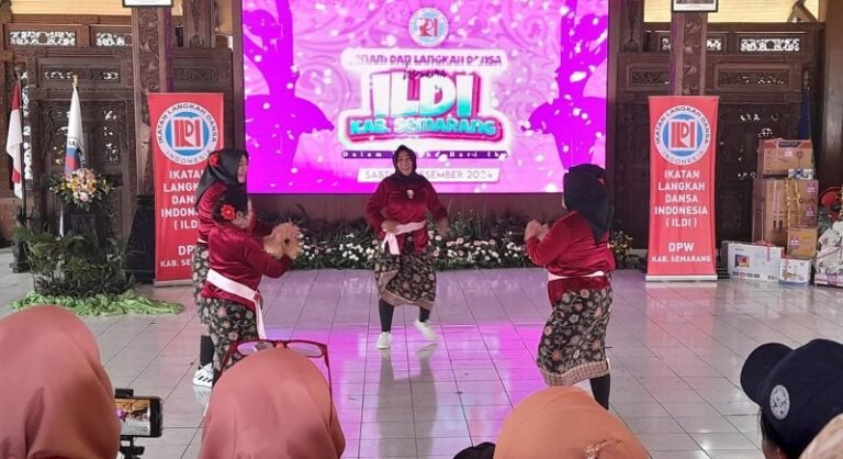 Meriah! Ratusan Peserta Ikuti Lomba Langkah Dansa ILDI Kabupaten Semarang