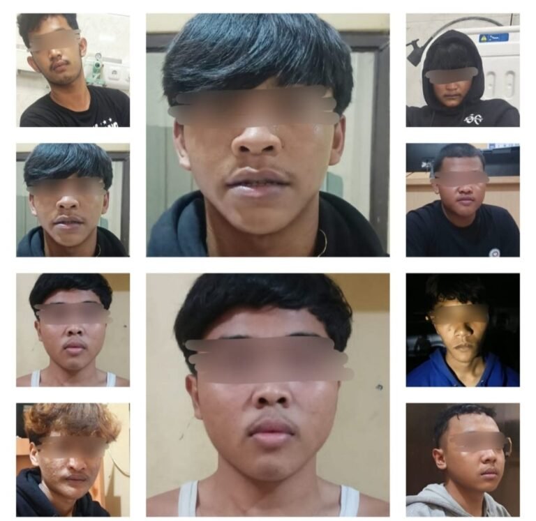 Para Aktivis Perguruan Silat di Sragen Ditangkap