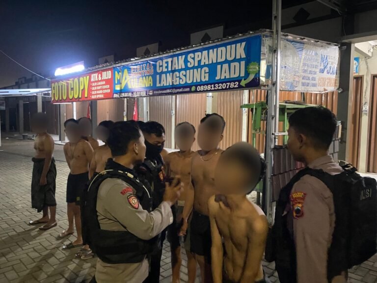 Cegah Tawuran, Polres Demak Giatkan Patroli Dinihari