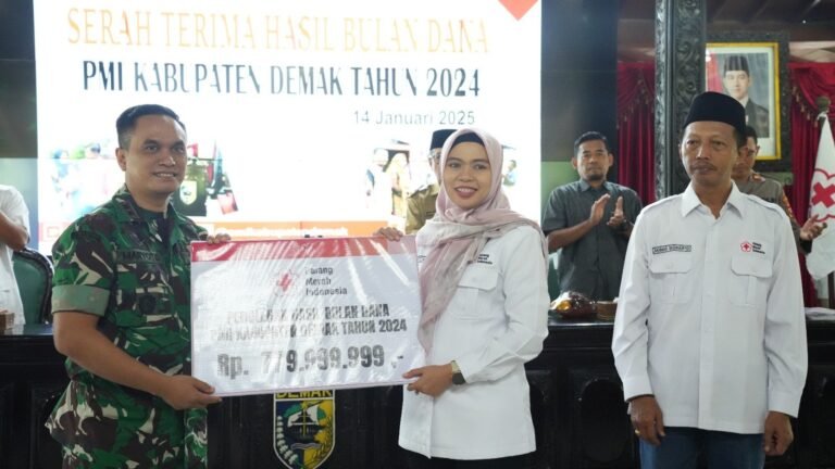 Bulan Dana PMI Wujud Nyata Solidaritas Warga Demak