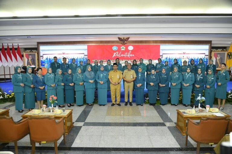 Dilantik Plh Gubernur Jateng, TP PKK Siap Support Walikota