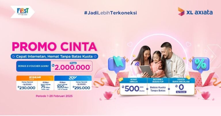 First Media Luncurkan Promo Cinta & Romantis