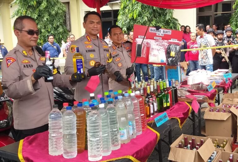 Jelang Ramadan, Polrestabes Semarang Ungkap Berbagai Kasus Pekat