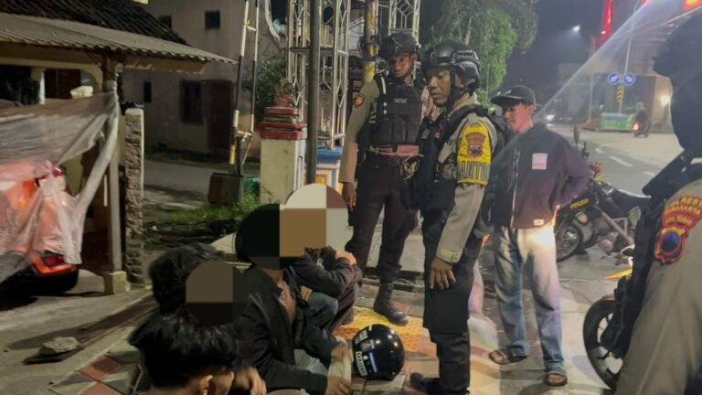 Bikin Resah, 9 Pemuda Diamankan Tim Sparta Polresta Surakarta
