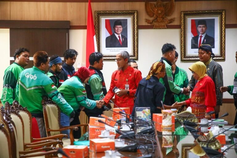 Demo Ojol Sampaikan Empat Hal ke Pemprov Jateng