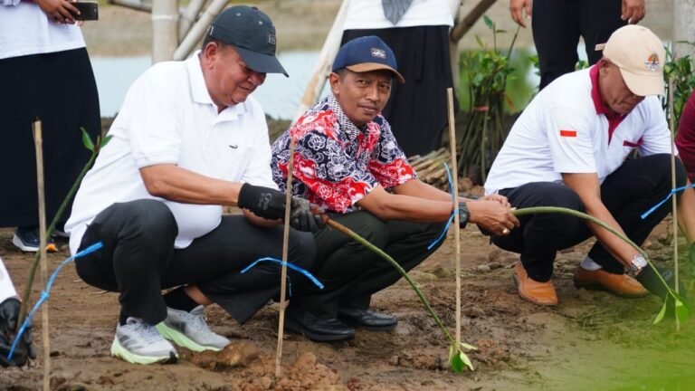 Peduli Sampah, Pemkab Demak Tanam Mangrove