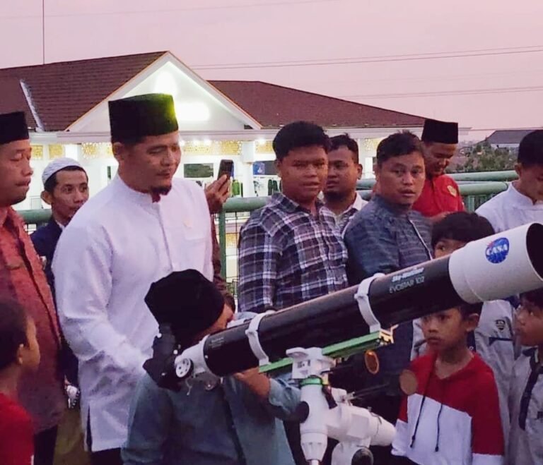 Observatorium Assalaam Gelar Rukyat Hilal Ramadhan 1446 H, Hilal Tidak Terlihat Karena Cuaca