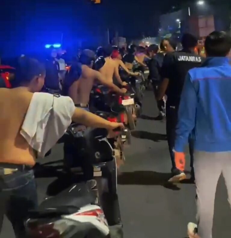 Konvoi Meresahkan, 278 Orang Kreak Bermotor di Amankan Polisi.