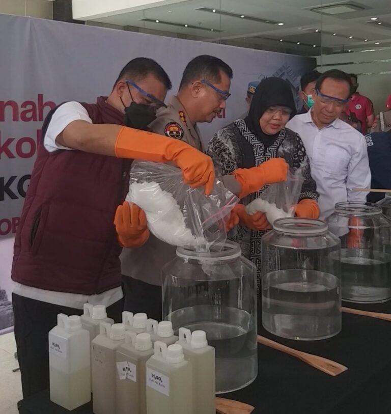 Polda Jateng Musnahkan Barang Bukti 26 Kg Sabu dan 10 Ribu Pil Ekstasi 