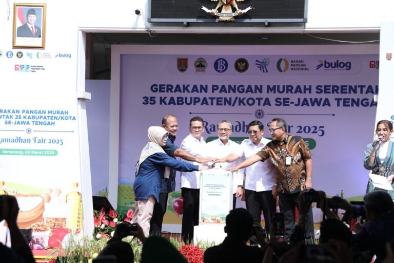 Pemkot Semarang Berterima Kasih Adanya Gerakan Pangan Murah Serentak se-Jateng