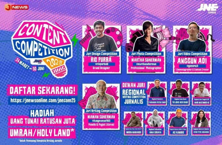 JNE Content Competition 2025 Kembali Digelar