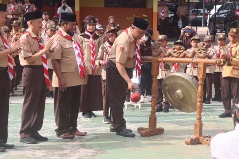 Ratusan Anggota Pramuka Siaga Kwarcab Kabupaten Semarang Pesta Siaga