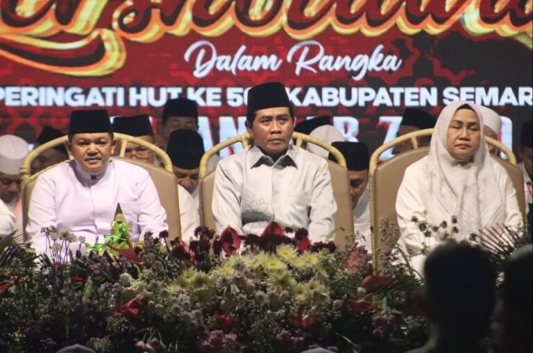 Kabupaten Semarang Bersholawat, Dihadiri Ribuan Jemaah Doakan Masyarakat