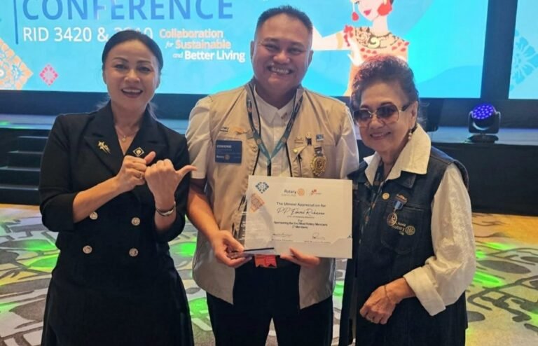 Rotary Club Bimasena Raih Penghargaan District Conference 2025 di Bali