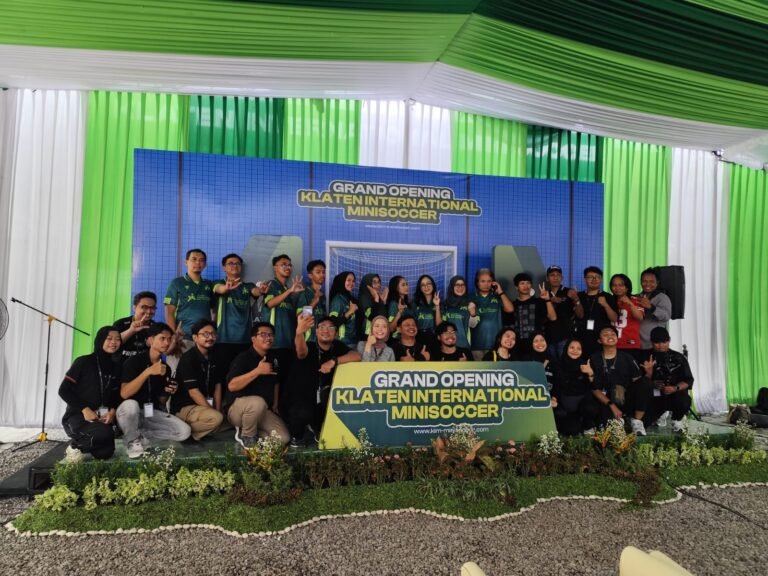 Wow ! Klaten Miliki Lapangan Mini Soccer Internasional Pertama, Bupati Hamenang Siapkan Even