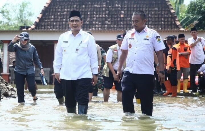 Setahun Tiga Kali Banjir di Grobogan, Wagub: Segera BBWS Lakukan Normalisasi Sungai