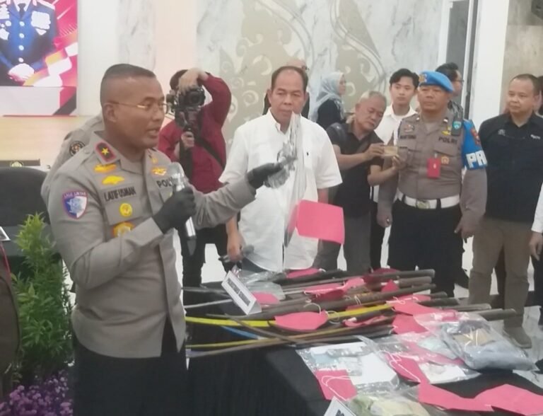 Polda Jateng Ungkap 711 Kasus Serta Amankan 916 Pelaku Kejahatan