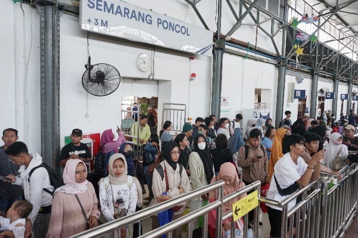 KAI Daop 4 Semarang Layani 197 Ribuan Penumpang