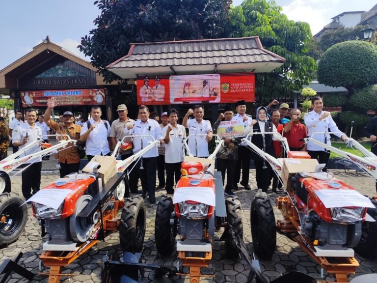 Sukoharjo Terima 28 Unit Bantuan Alsintan Dukung Percepatan Tanam