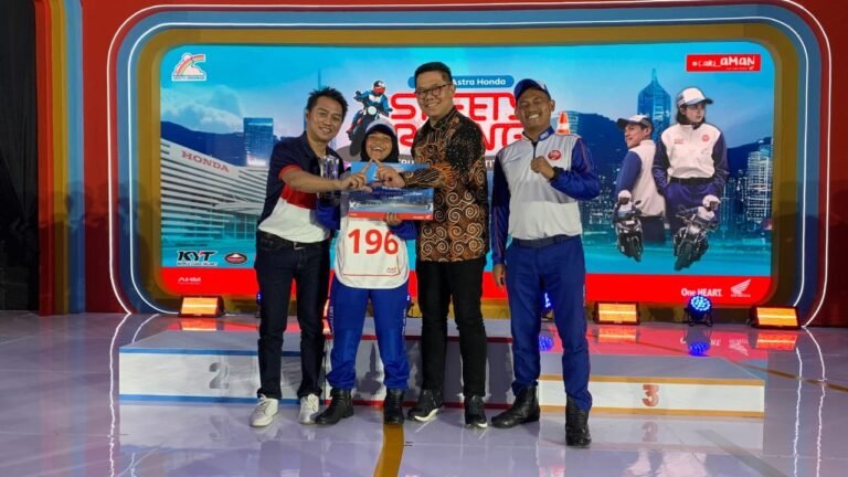 Jagoan Astra Motor Jateng dari Kendal Puncaki Podium Pertama
