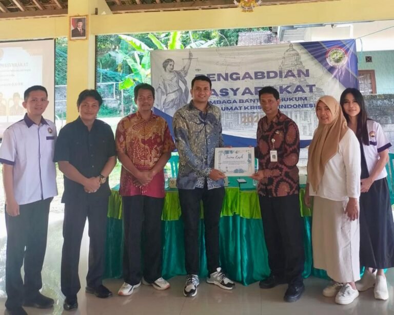 LBH MUKI Jateng Berikan Penyuluhan Hukum di Desa Brongkol, Kecamatan Jambu