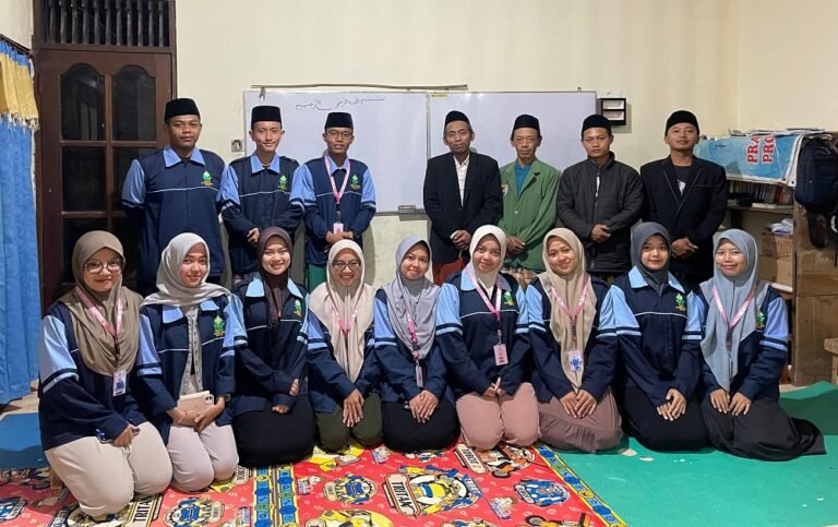 Tim Posko 2 KKN MIT 20 UIN Walisongo Koordinasi Pengajaran di TPQ Hidayatul Mutadi’in Dusun Krasak