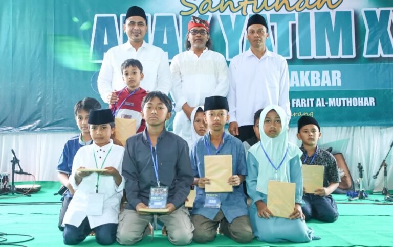 Gus Yasin Semangati Anak Yatim: Banyak Tokoh Besar dari Kondisi Yatim