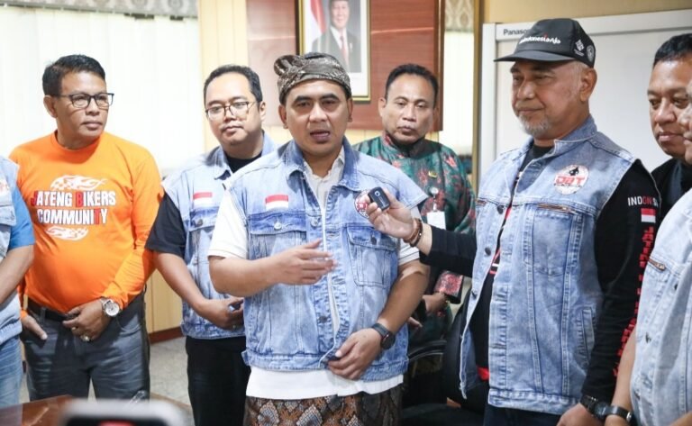 Wagub Jateng Pesan Komunitas Bikers Hilangkan Konotasi Negatif di Masyarakat