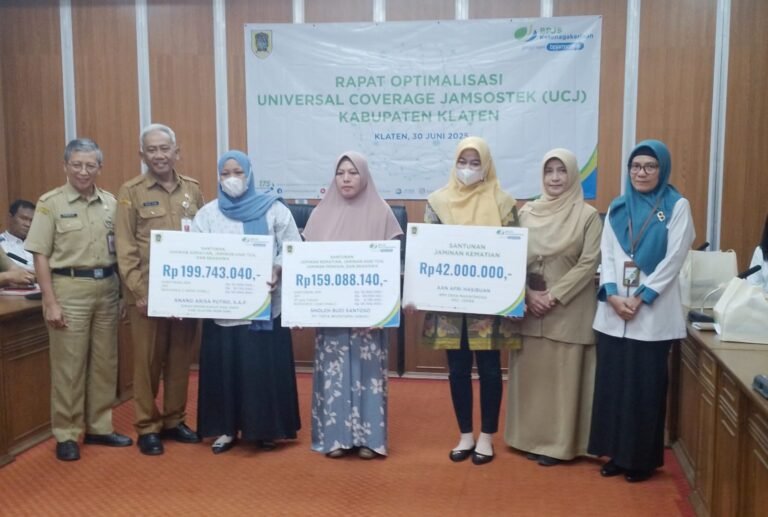 BPJS Ketenagakerjaan Gandeng Pemkab Klaten, Optimalisasi Universal Coverage Jamsostek