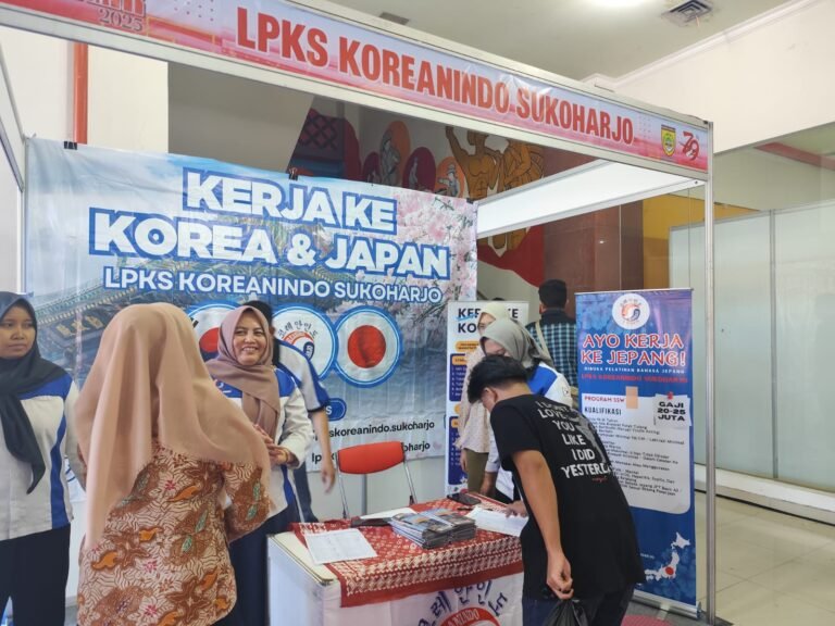 Job Fair Sukoharjo 2025 Sediakan 22 Ribu Lowongan Kerja, Penyedia TKI Paling Diminati