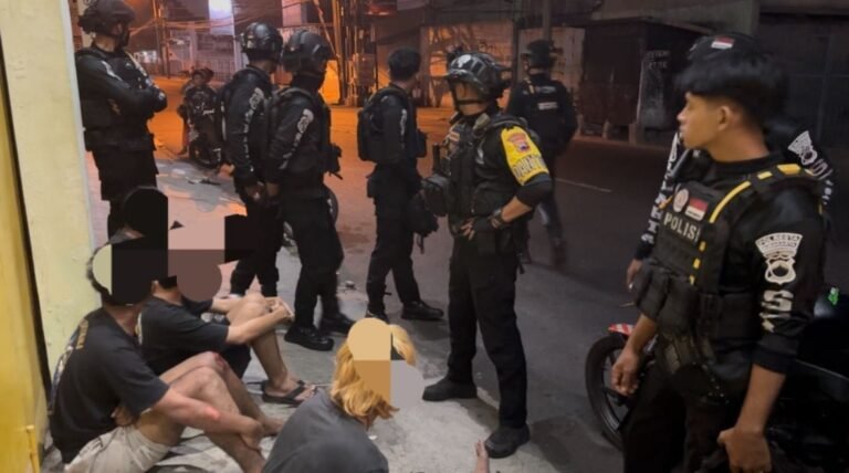 Tim Sparta Amankan Pemuda Diduga Hendak Tawuran dan Pesta Miras