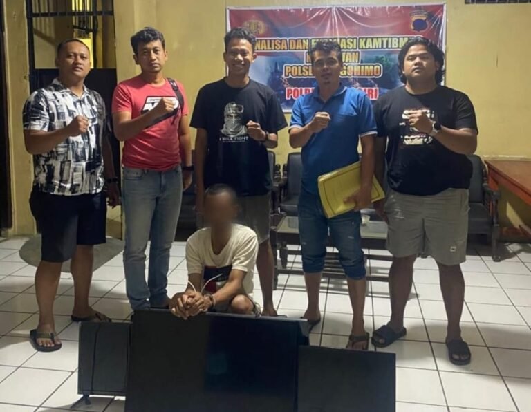Kurang 48 Jam, Pencuri TV Hotel di Wonogiri Dibekuk