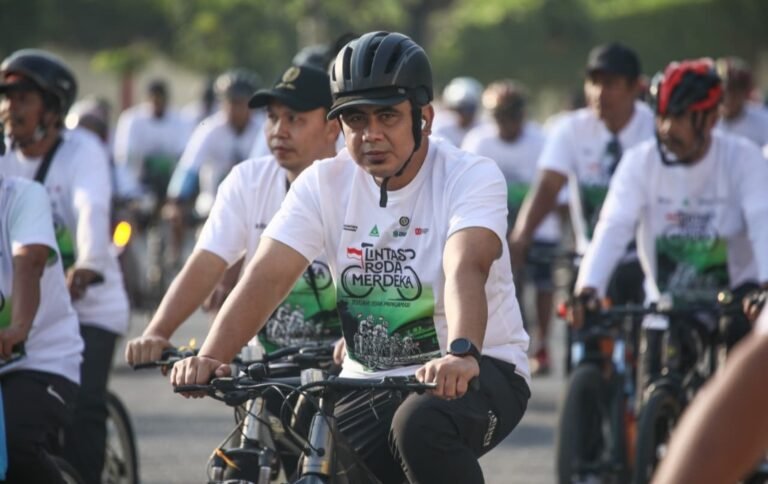 Wagub Jateng Napak Tilas Kemerdekaan Gowes Bareng PWNU dan Anshor Jawa Tengah