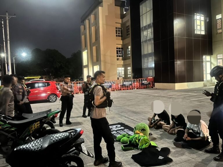 Tim Sparta Bubarkan Konvoi Suporter, Empat Remaja Dan Motor Brong Diamankan